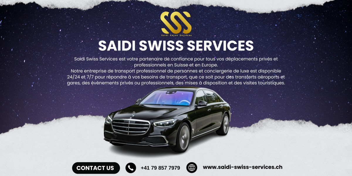 Limousine de Genève à Gstaad Luxury Travel with Saidi Swiss Services