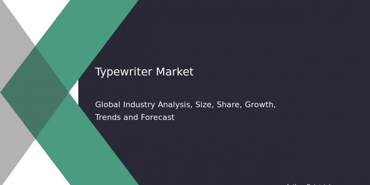 Typewriter Market 2032: Analysis, Forecast, and 3.2% CAGR Trends