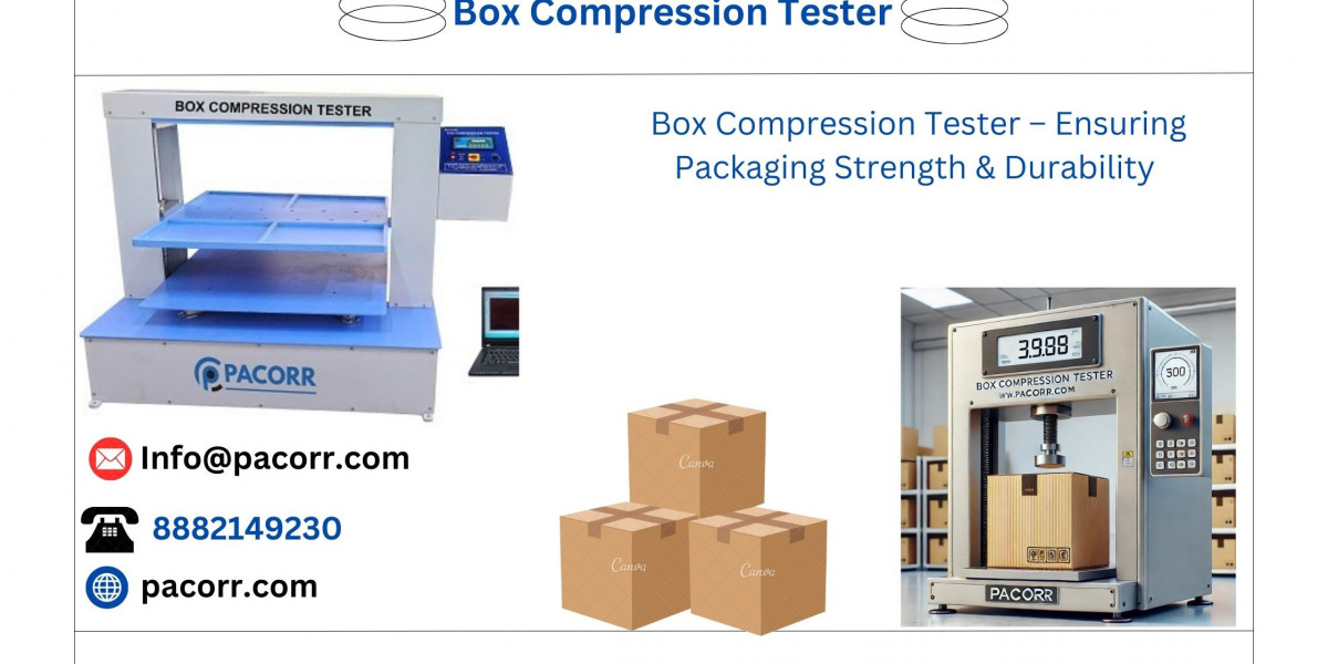 Box Compression Tester – Ensuring Strong and Secure Packaging