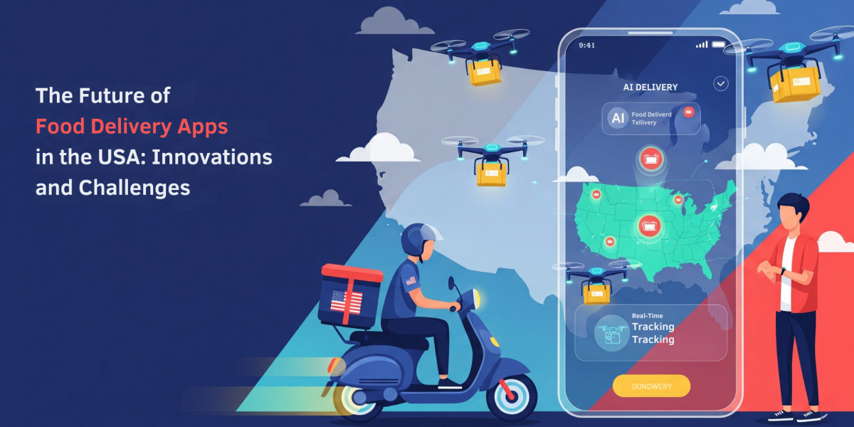 The Future of Food Delivery Apps in the USA: Innovations and Challenges