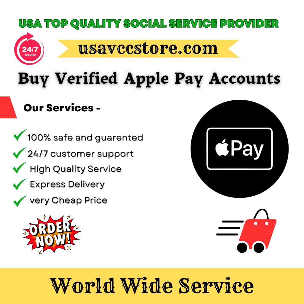 Buy Verified Apple Pay Accounts — Fast, Secure & Legal Setup