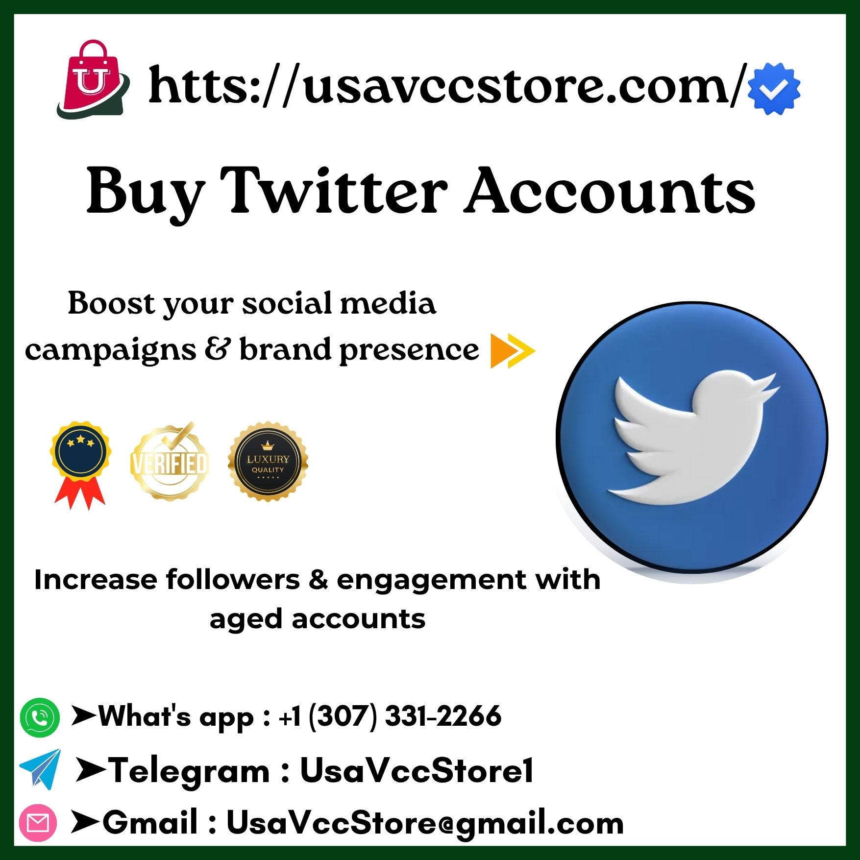 Buy Twitter Accounts in Bulk – Instant Delivery & Secure