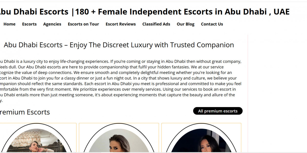 Discover the Elegance of Escorts in Abu Dhabi With bestabudhabiescorts