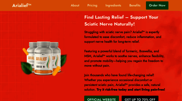 arialiefweb.us - Arialief® | USA Official Websi... - Arialief Web