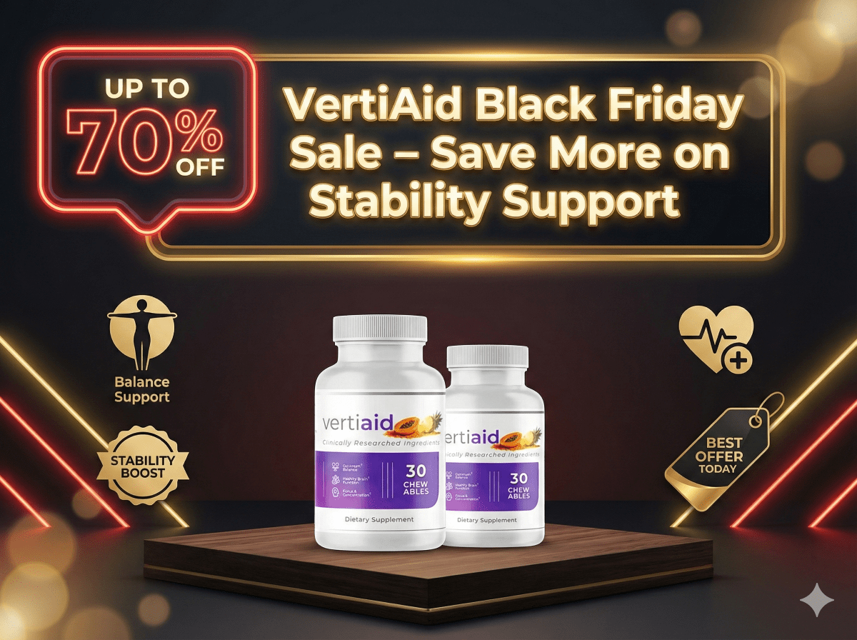 VertiAid Black Friday Sale – Save More on Stability Support – Health Support USA