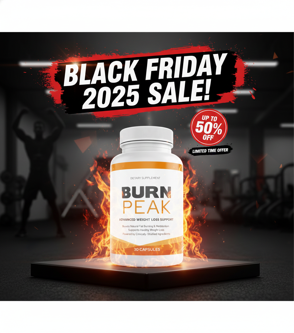 Burn Peak Black Friday Sale 2025 – Biggest Fat-Burning Discount of the Year! – Health Support USA