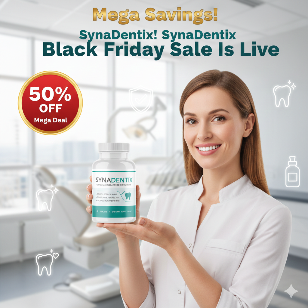 Mega Savings! SynaDentix Black Friday Sale Is Live – Health Support USA