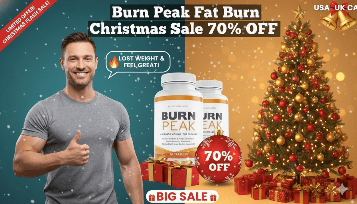 Burn Peak Fat Burn Christmas Flash Sale 70% OFF USA UK CA – Healthline Support
