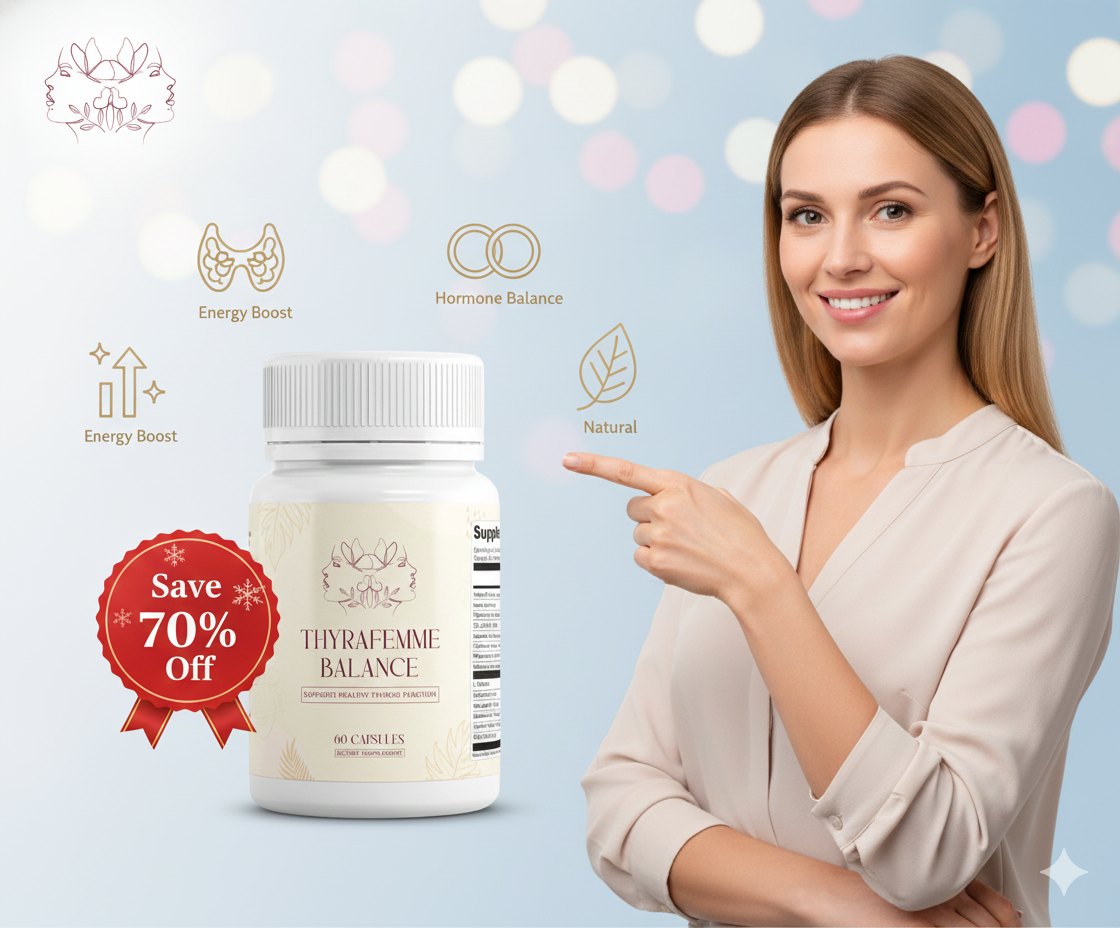 Buy Thyrafemme Balance Thyroid Support – Save 70% Off – HealthyLife Vital USA