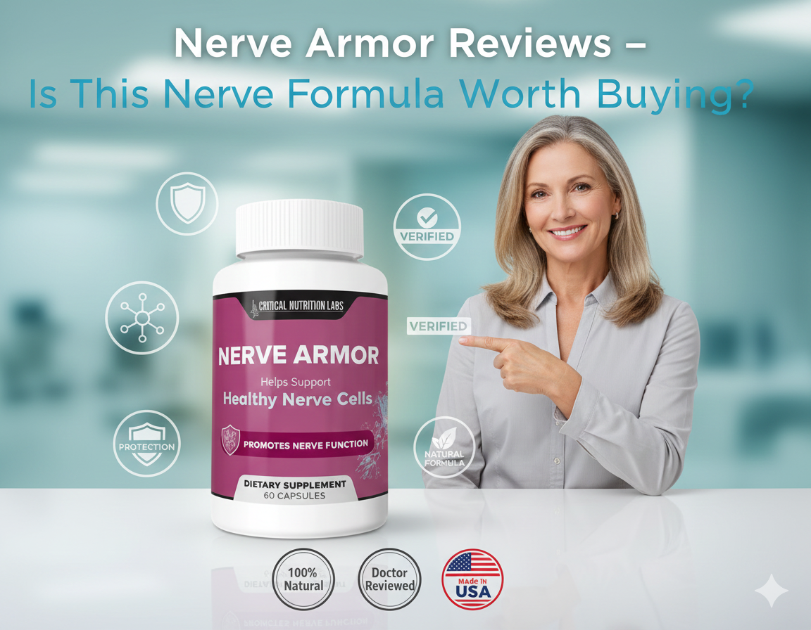 Nerve Armor Reviews – Is This Nerve Formula Worth Buying? – HealthyLife Vital USA