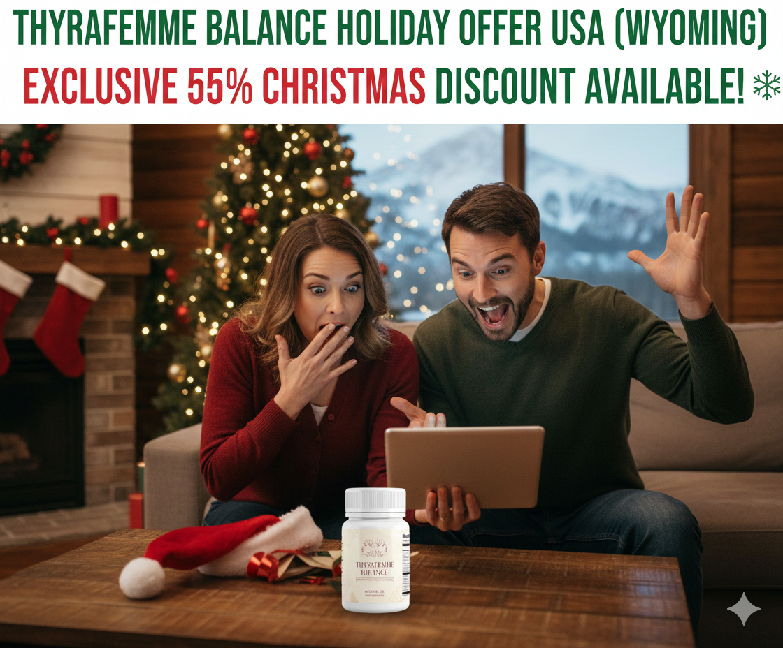 Thyrafemme Balance Holiday Offer USA (Wyoming) – Exclusive 55% Christmas Discount Available – Healthy Living USA