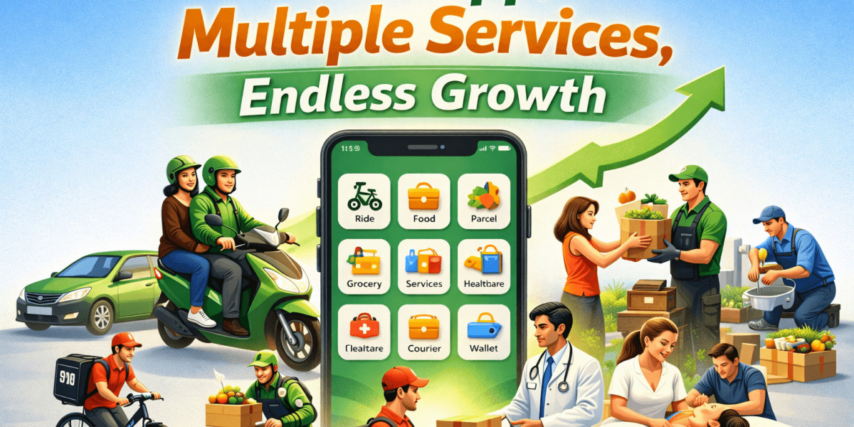 Gojek Clone App: One App, Multiple Services, Endless Growth