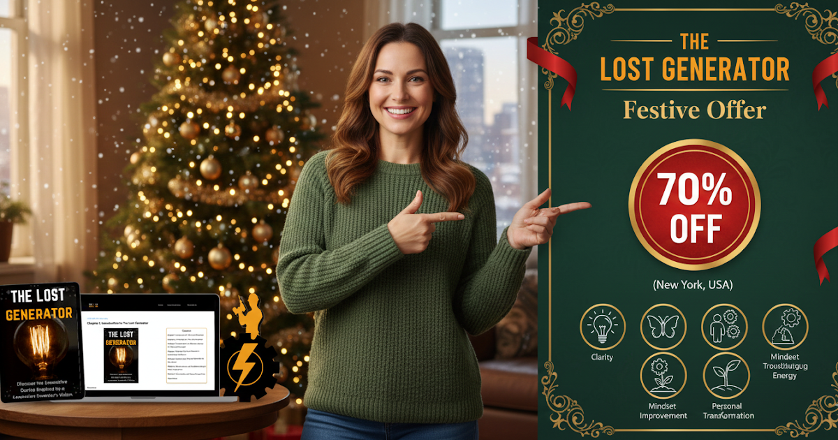 The Lost Generator Festive Offer 70% Off (New York, USA)