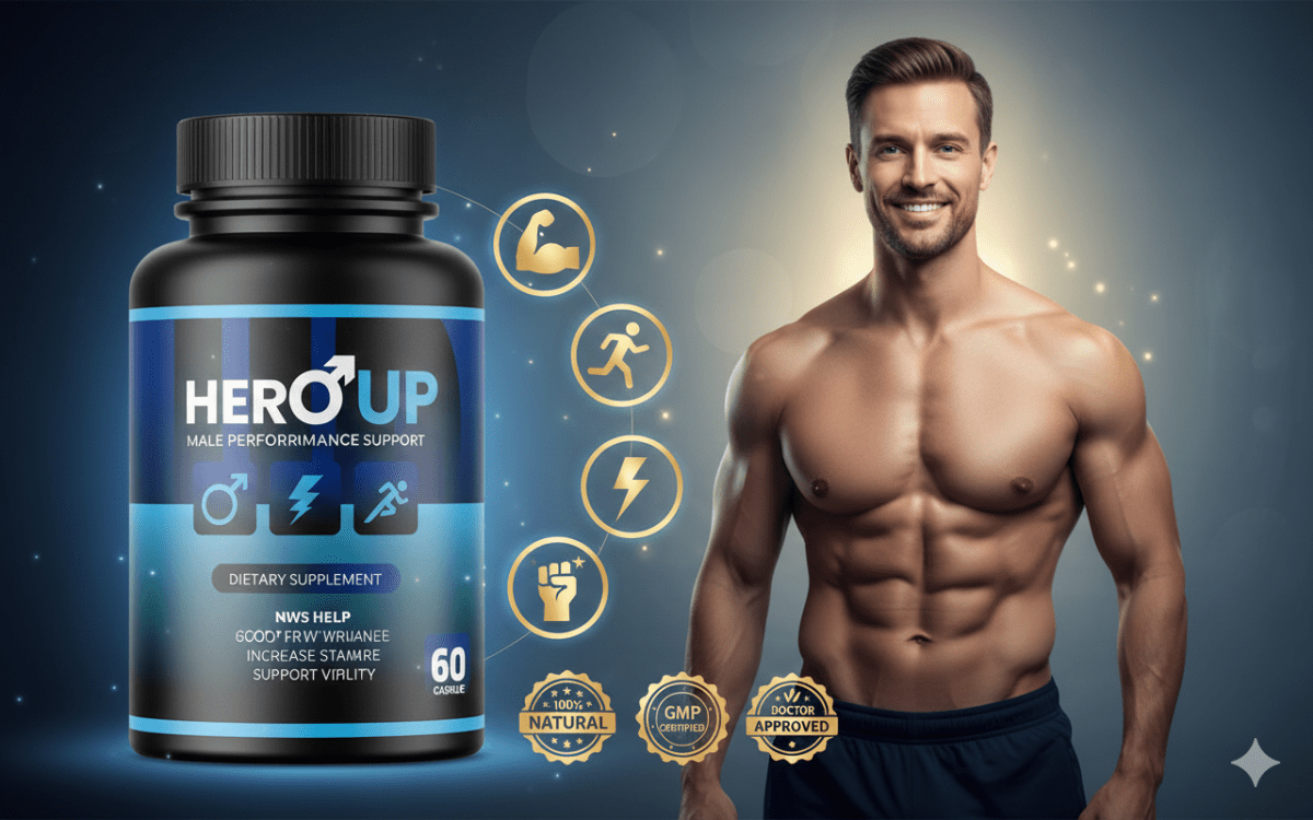 HeroUP Pills for Men – Boost Power & Confidence – HealthyLife Vital USA
