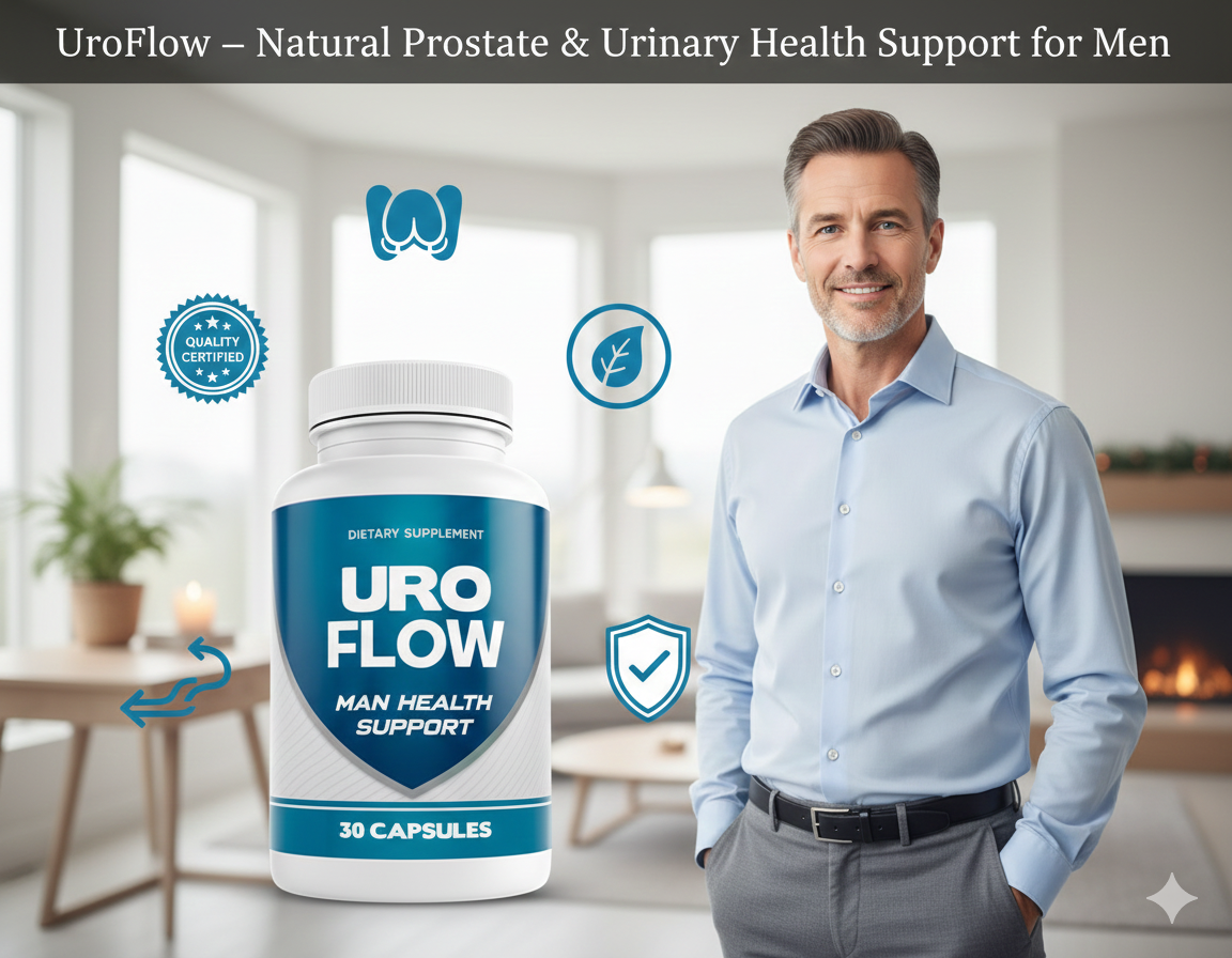 UroFlow Natural Prostate & Urinary Health Support for Men