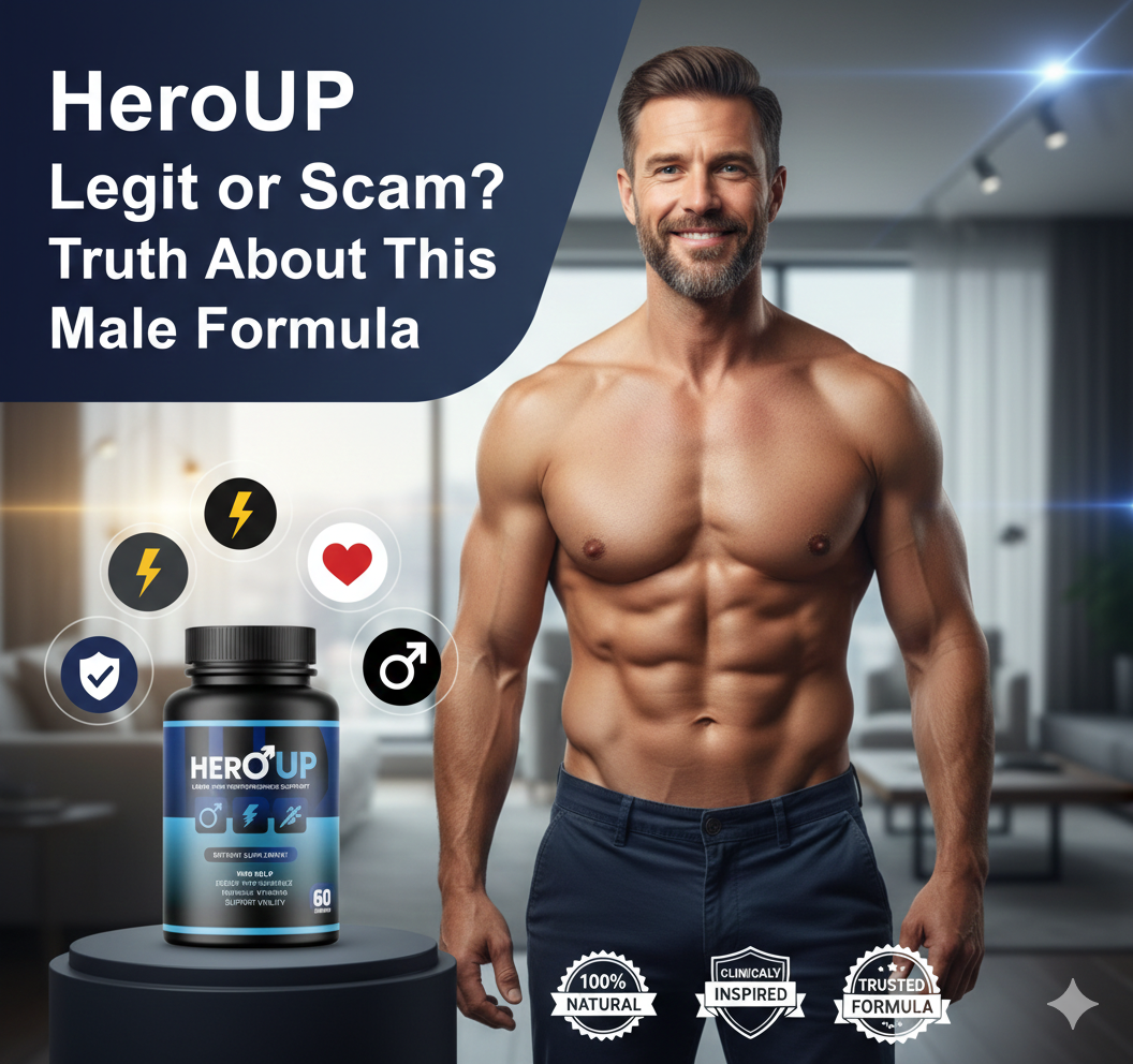 HeroUP Legit or Scam? Truth About This Male Formula – HealthyLife Vital USA