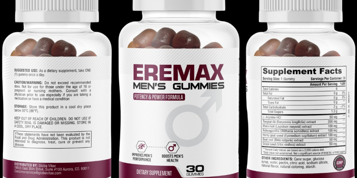 Eremax Male Enhancement Gummies USA – Why Is Eremax Best Choice Of Consumers?