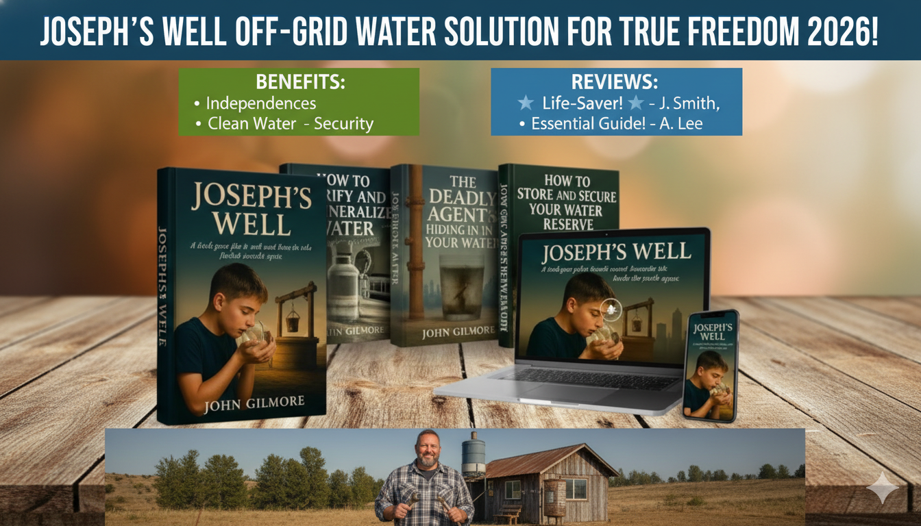 Joseph's Well Off-Grid Water Solution for True Freedom 2026!