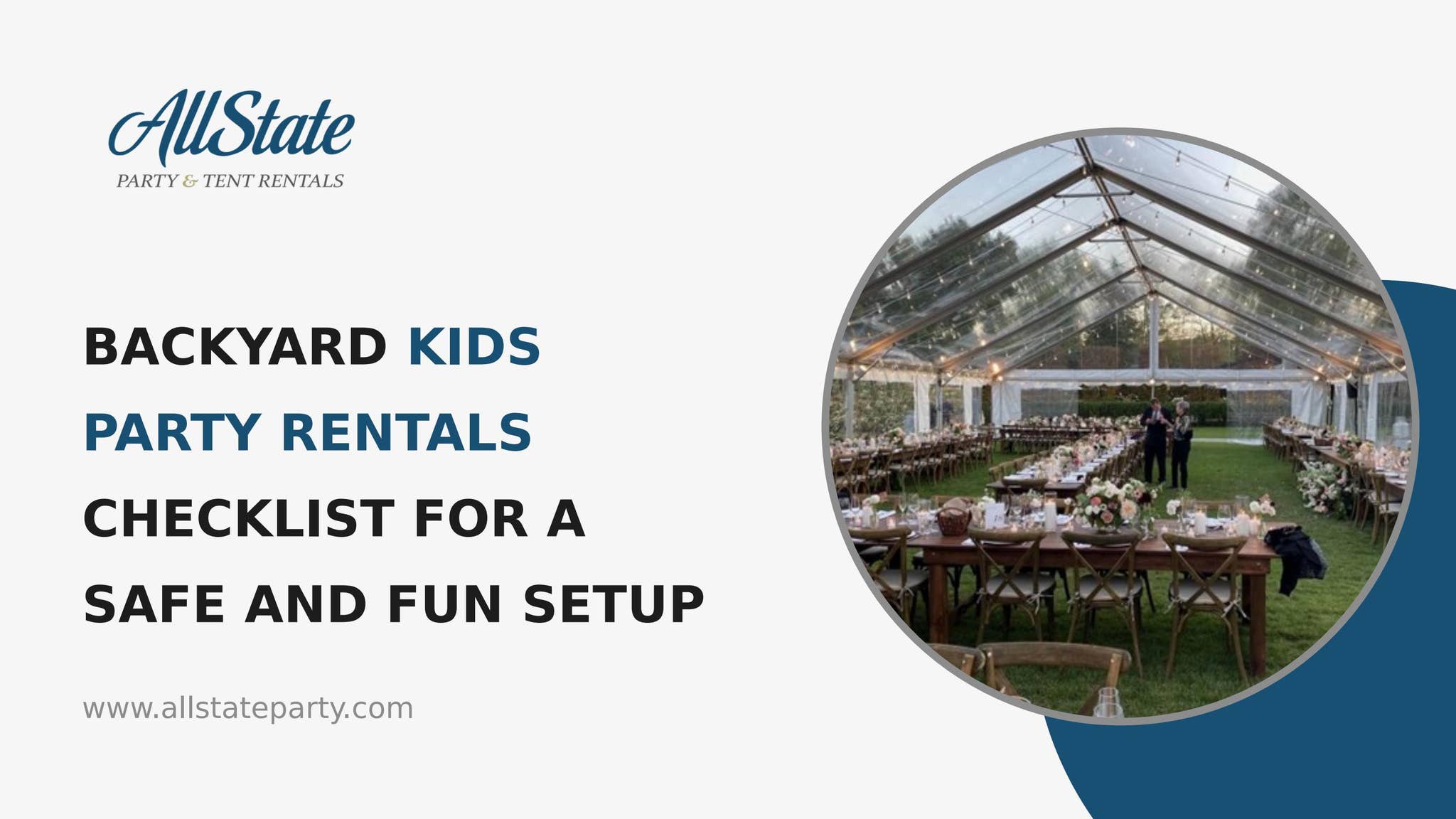 Backyard Kids Party Rentals Checklist for a Safe and Fun Setup by Allstate Party & Tent Rentals - Issuu