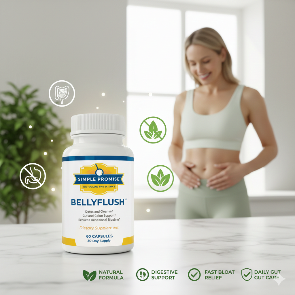BellyFlush Supplement – Buy Now for Fast Bloat Relief – HealthyLife Vital USA