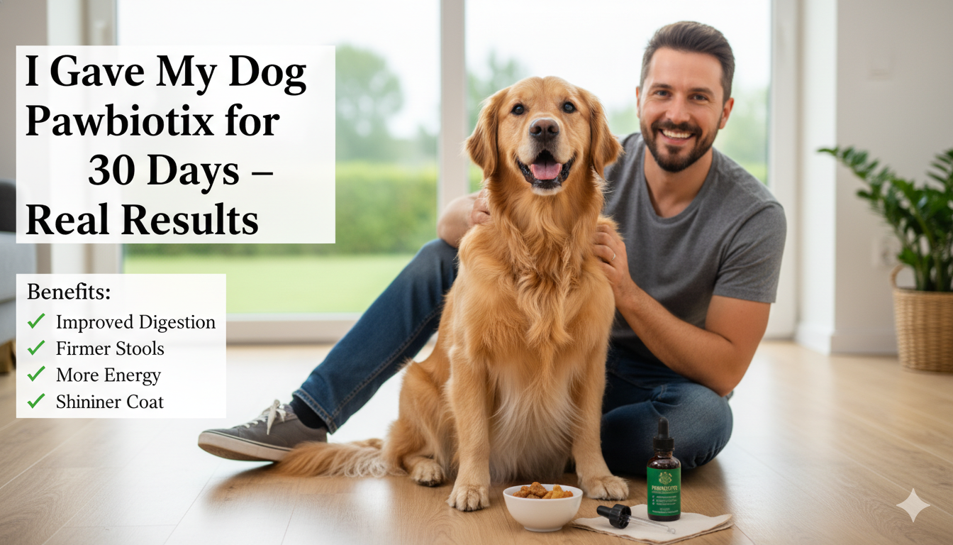 I Gave My Dog Pawbiotix for 30 Days – Real Results - Blog View - ?????????