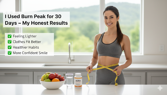 I Used Burn Peak for 30 Days – My Honest Results
