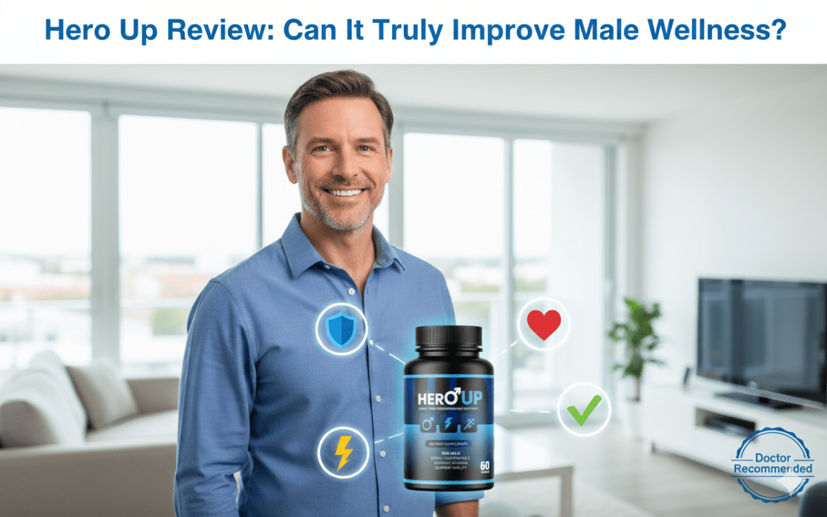 HeroUP Review: Can It Truly Improve Male Wellness? – HealthyLife Vital USA