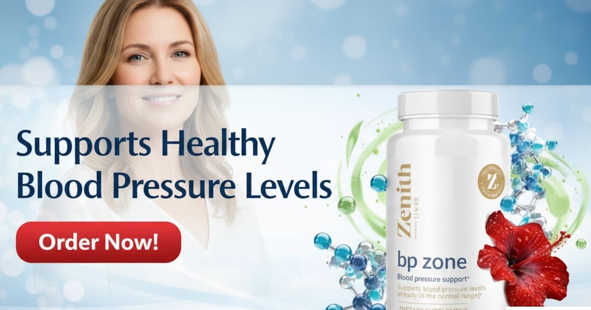 BP Zone Blood Pressure Supplement – Advanced Support for Heart Health