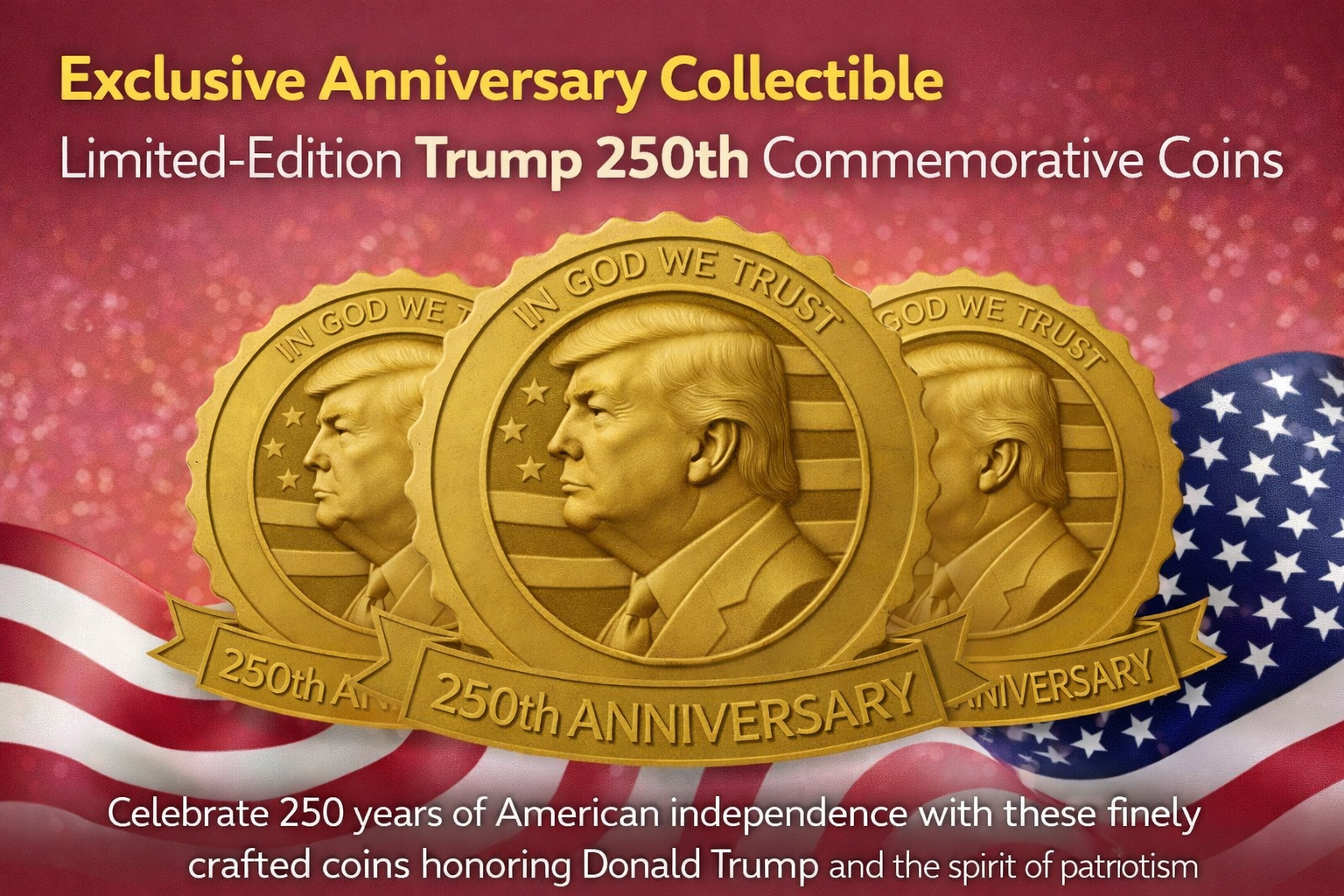 Trump Golden Badge 2026– A Powerful Symbol of American Pride