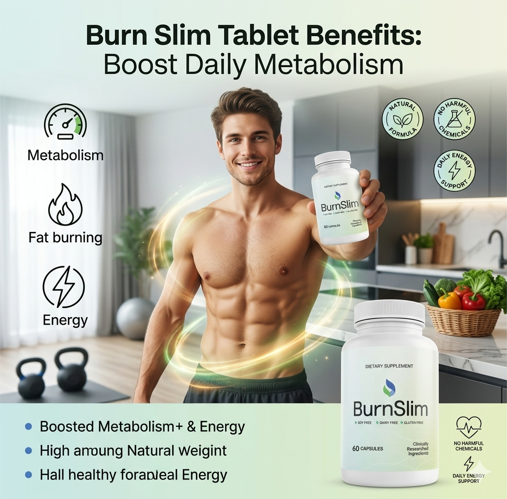 Burn Slim Tablet Benefits: Boost Daily Metabolism