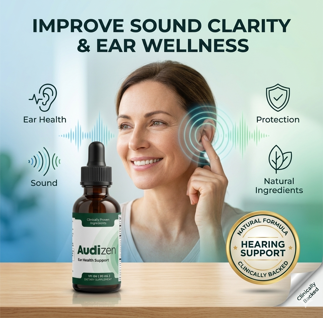 Audizen Drops Improve Sound Clarity and Ear Wellness
