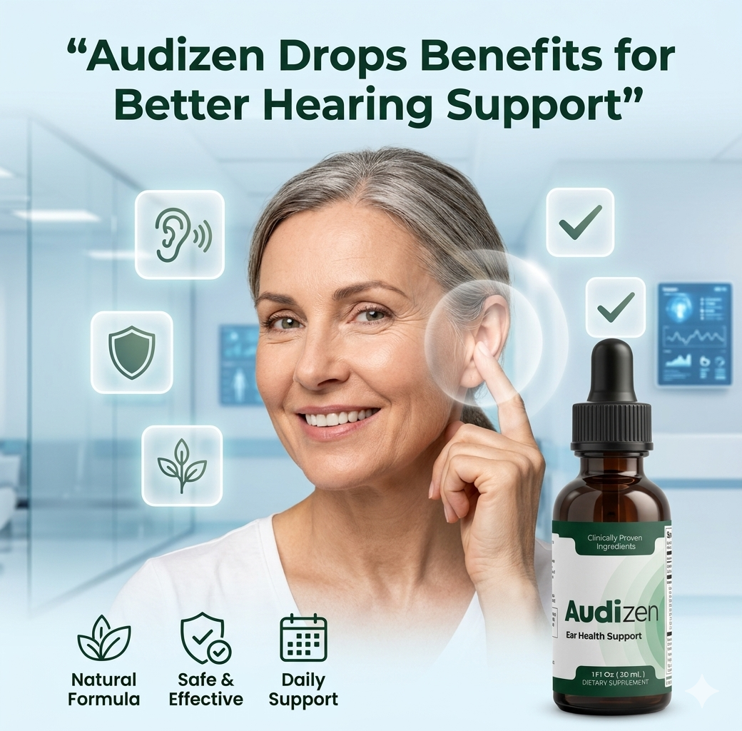 Audizen Drops Benefits for Better Hearing Support