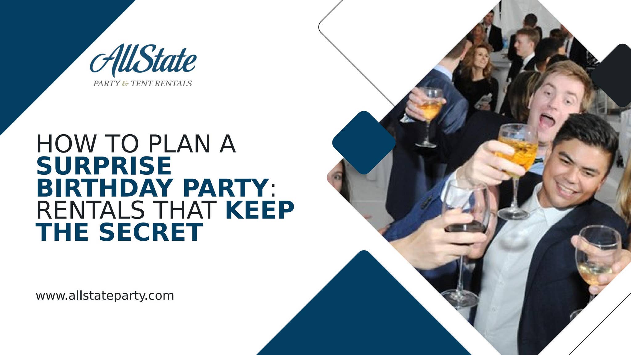 How to Plan a Surprise Birthday Party: Rentals That Keep the Secret by AllState Party & Tent Rentals - Issuu