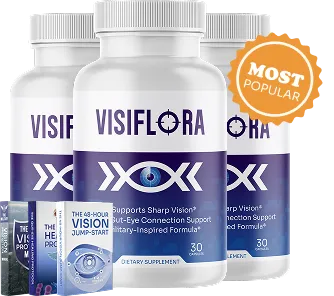 VisiFlora™ Vision Support | Gut-Eye Natural Health Formula