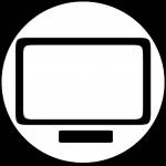 white screen profile picture