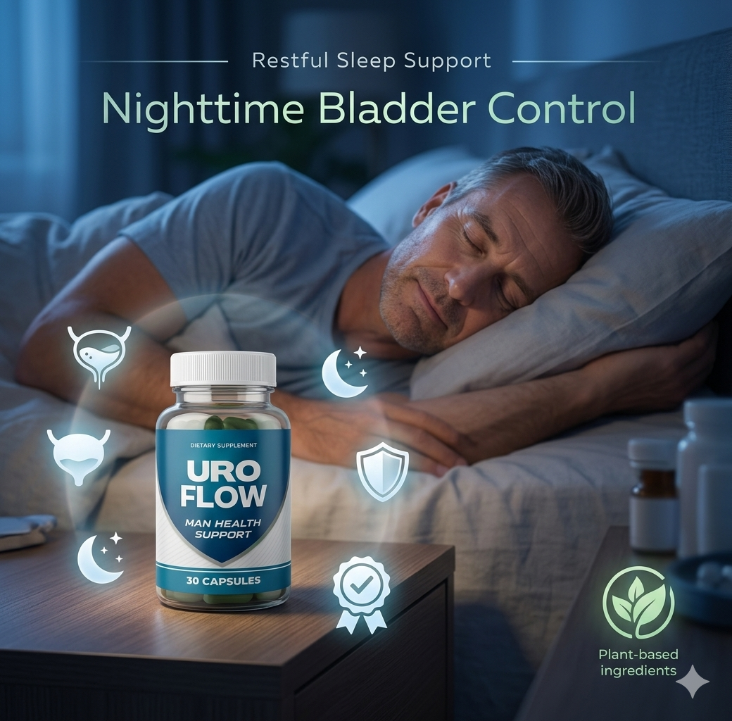 UroFlow Supplement for Nighttime Bladder Control