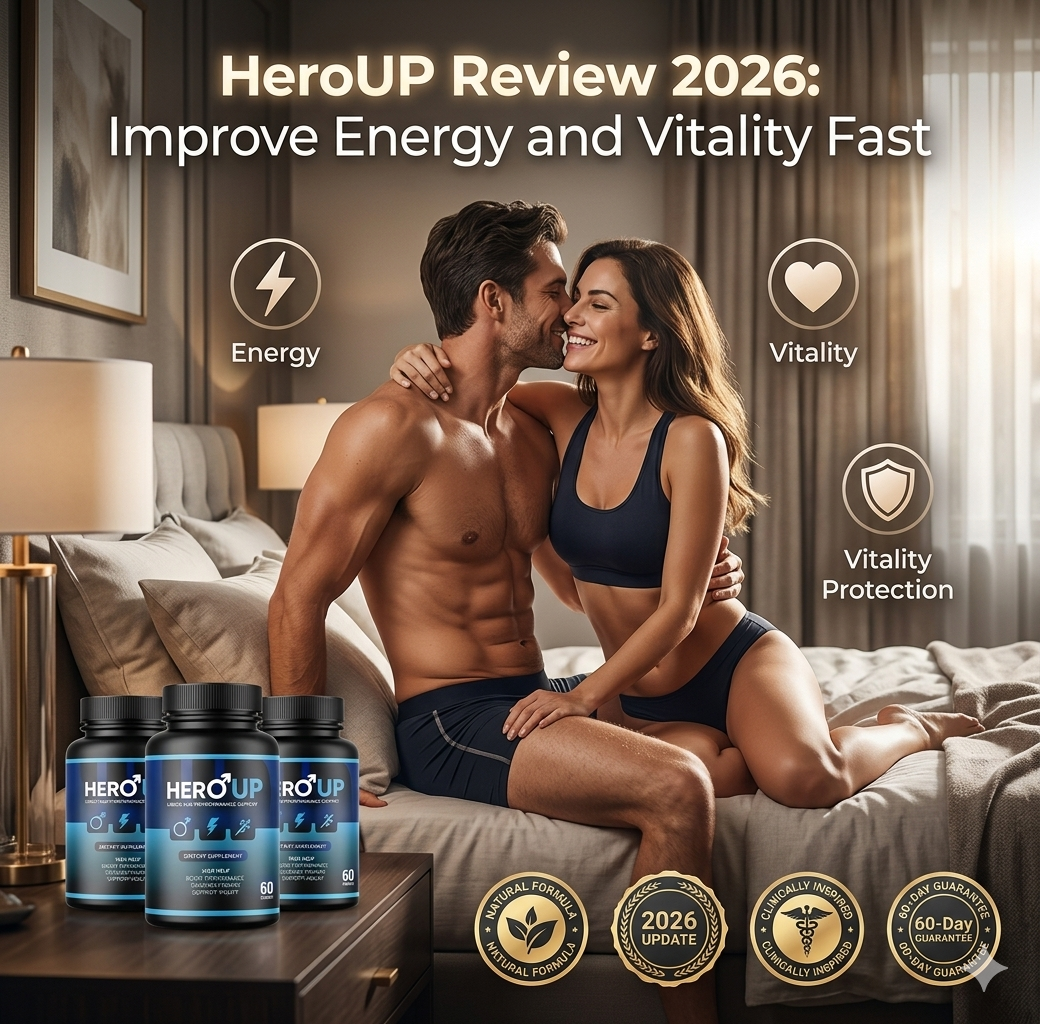 HeroUP Review 2026: Improve Energy and Vitality Fast