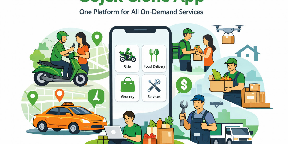 Gojek Clone App: One Platform for All On-Demand Services