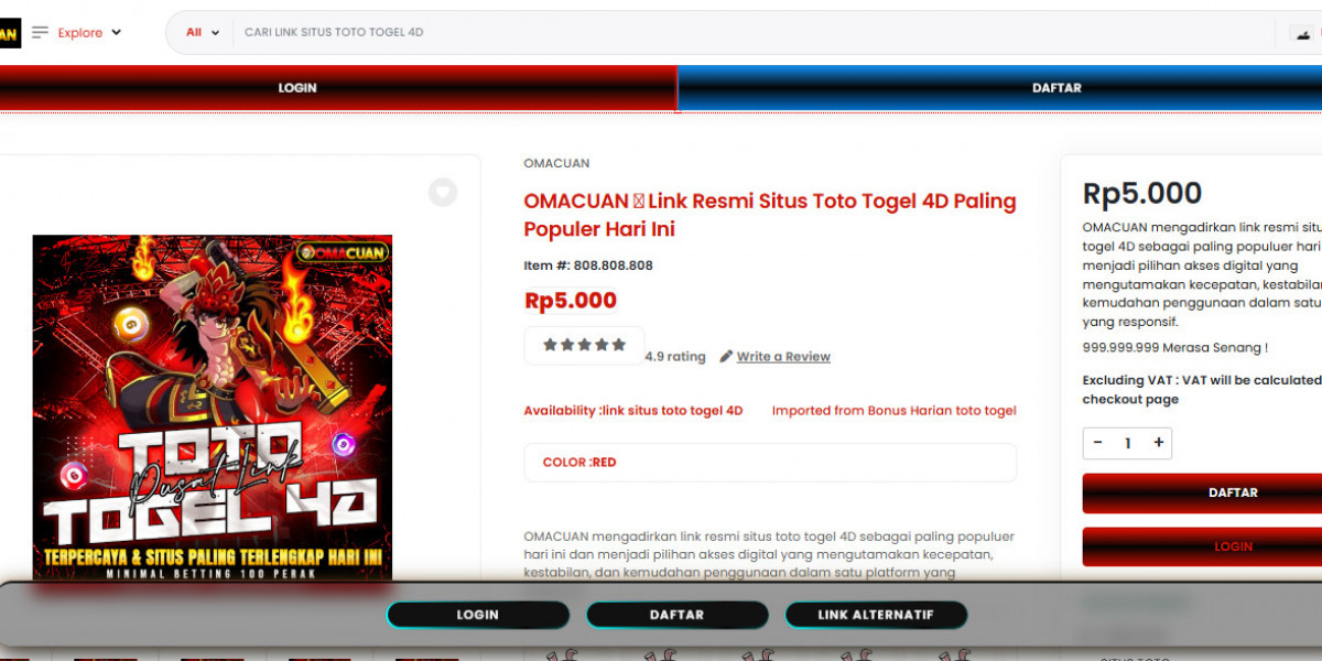 Situs Toto Omacuan dengan Link Toto Togel dan Game Togel 4D