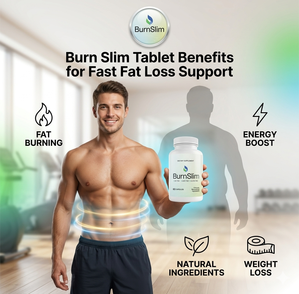 Burn Slim Tablet Benefits for Fast Fat Loss Support