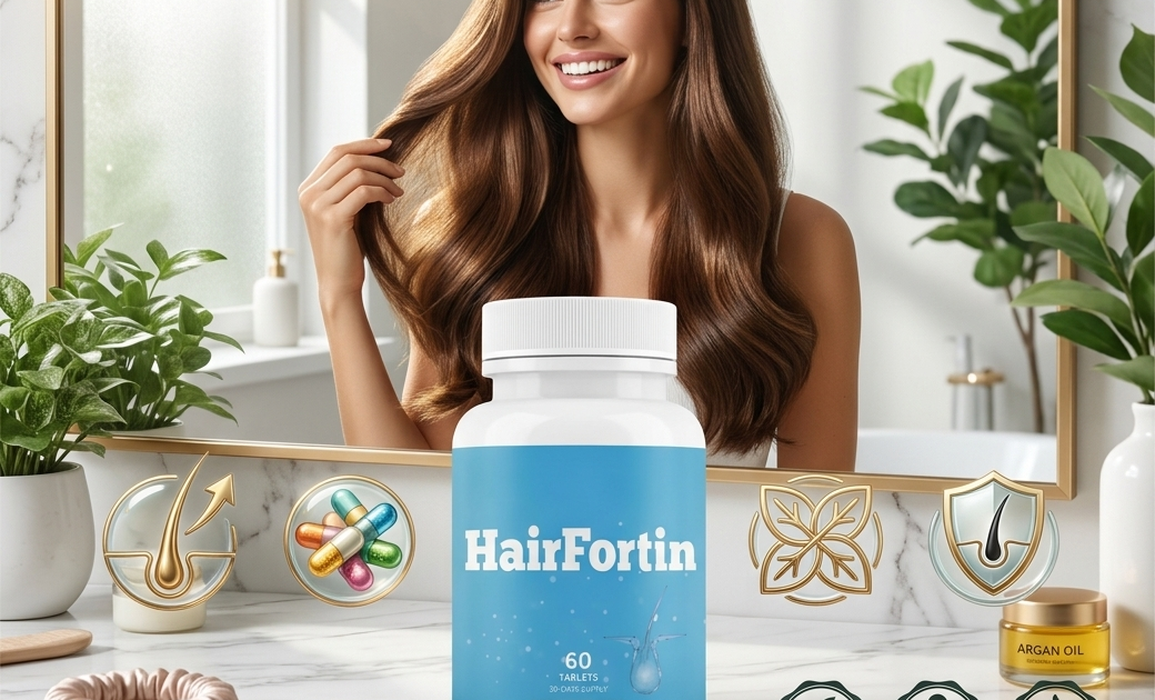 HairFortin Supplement for Healthy Hair Growth Daily