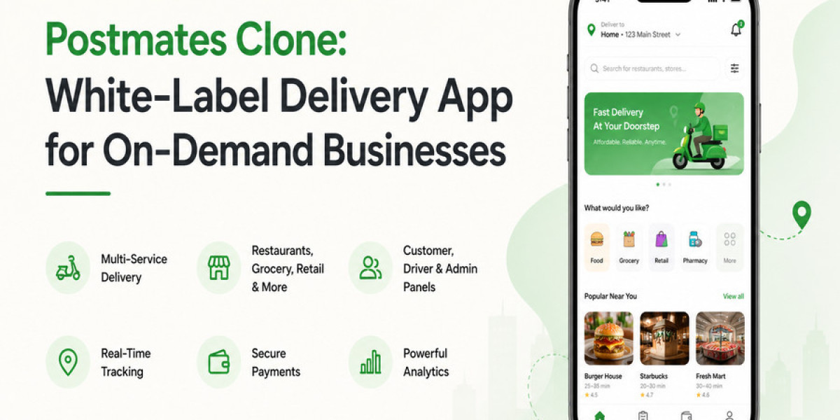 Postmates Clone: White-Label Delivery App for On-Demand Businesses