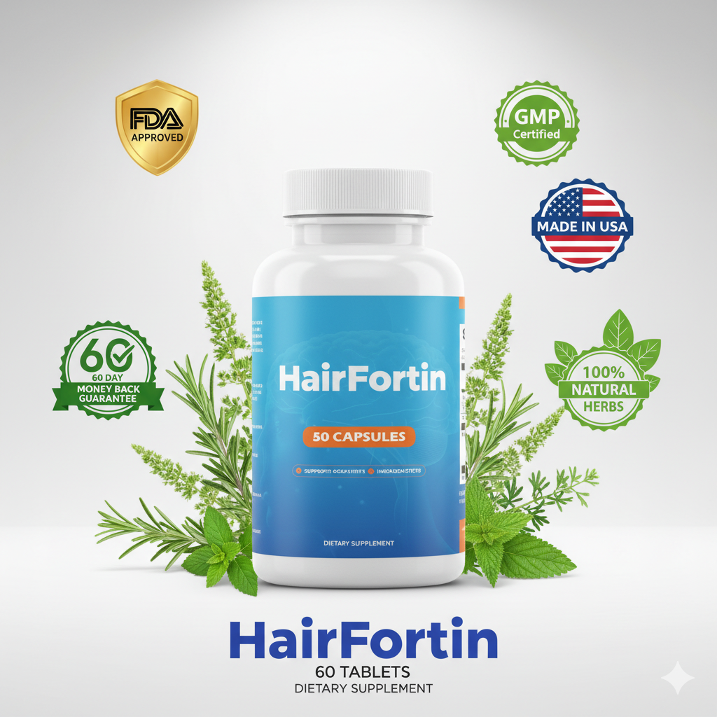 HairFortin – Stop Hair Fall & Regrow Thicker Hair