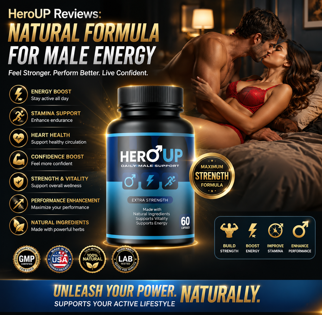 HeroUP Reviews: Natural Formula for Male Energy | Gaming Sorted