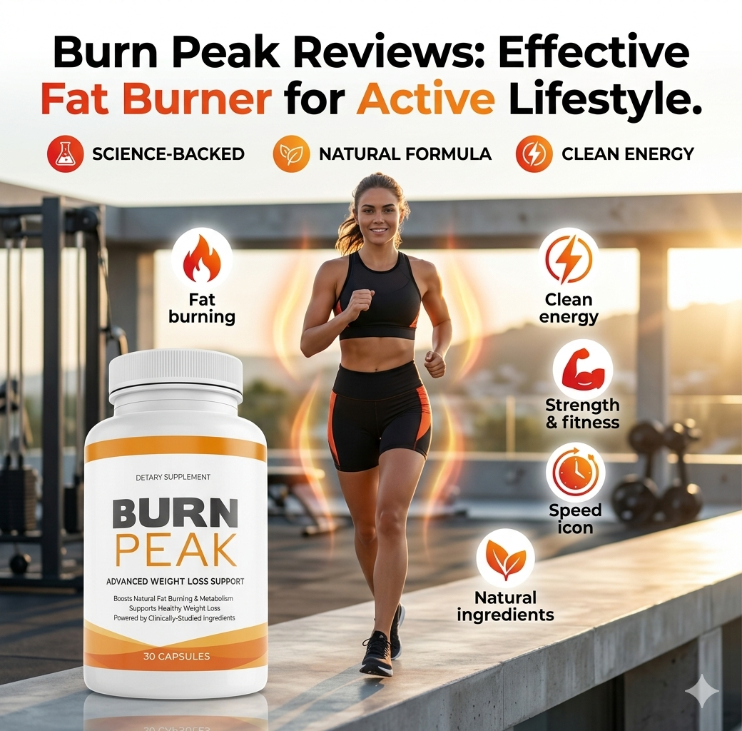Burn Peak Reviews: Effective Fat Burner for Active Lifestyle