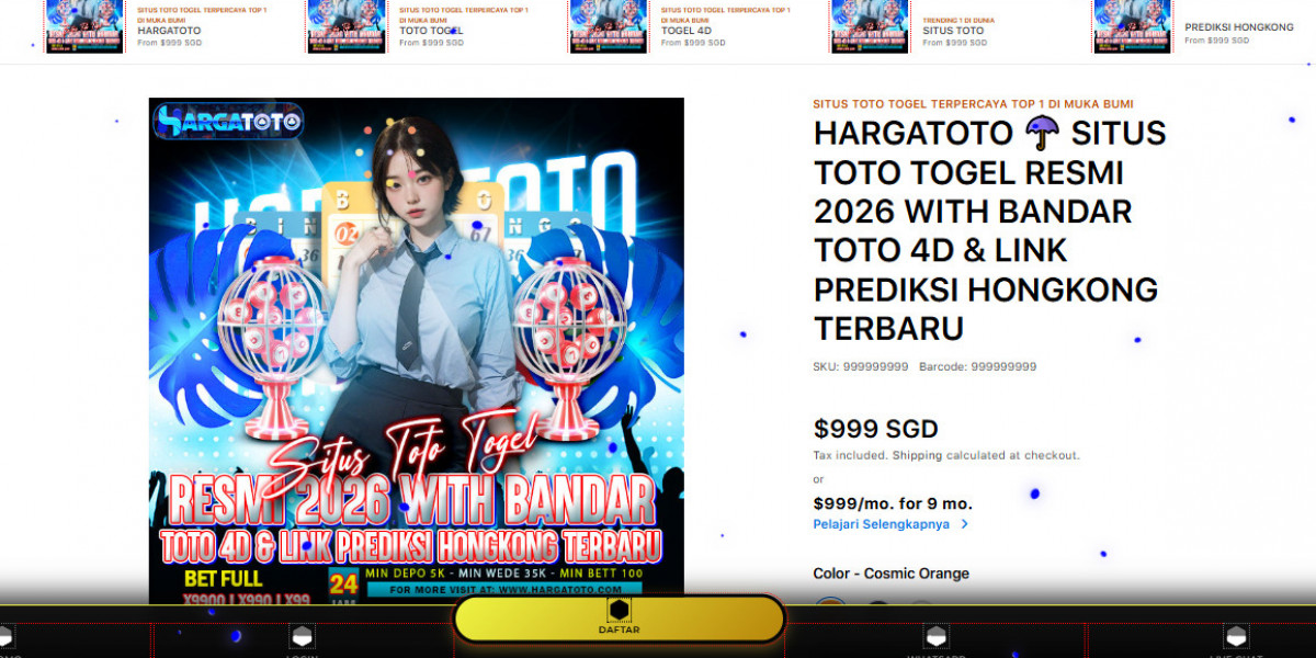 Togel 4D Terpercaya Kini Lebih Praktis Bersama Hargatoto 