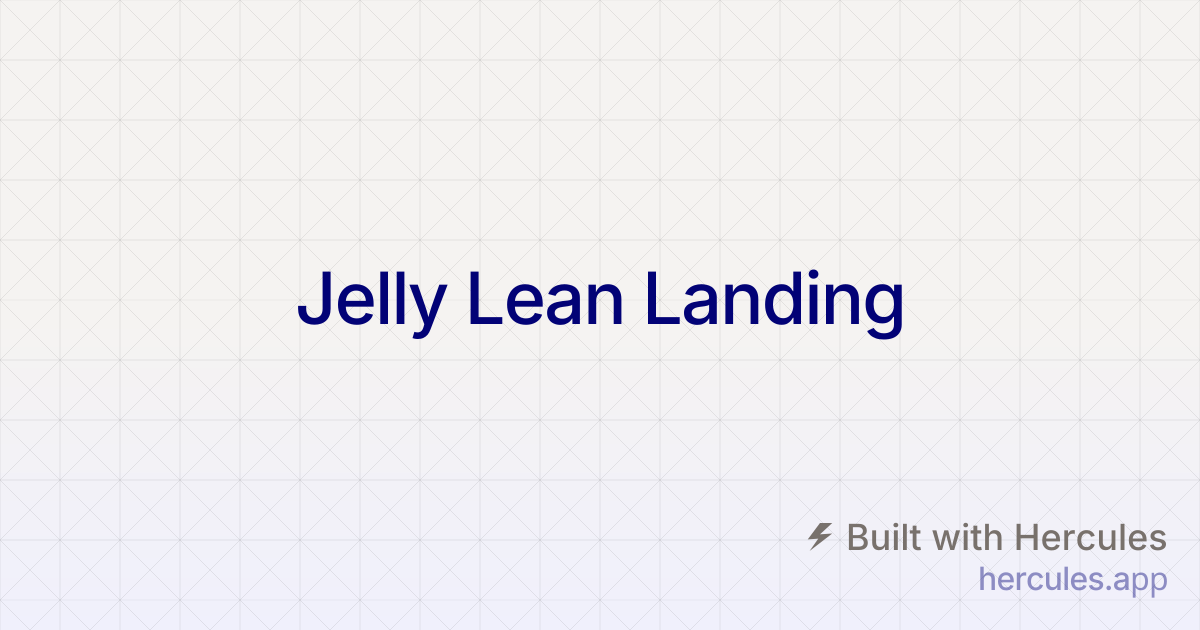 Jelly Lean™ Gummies – Natural Weight Management Support | Official Website