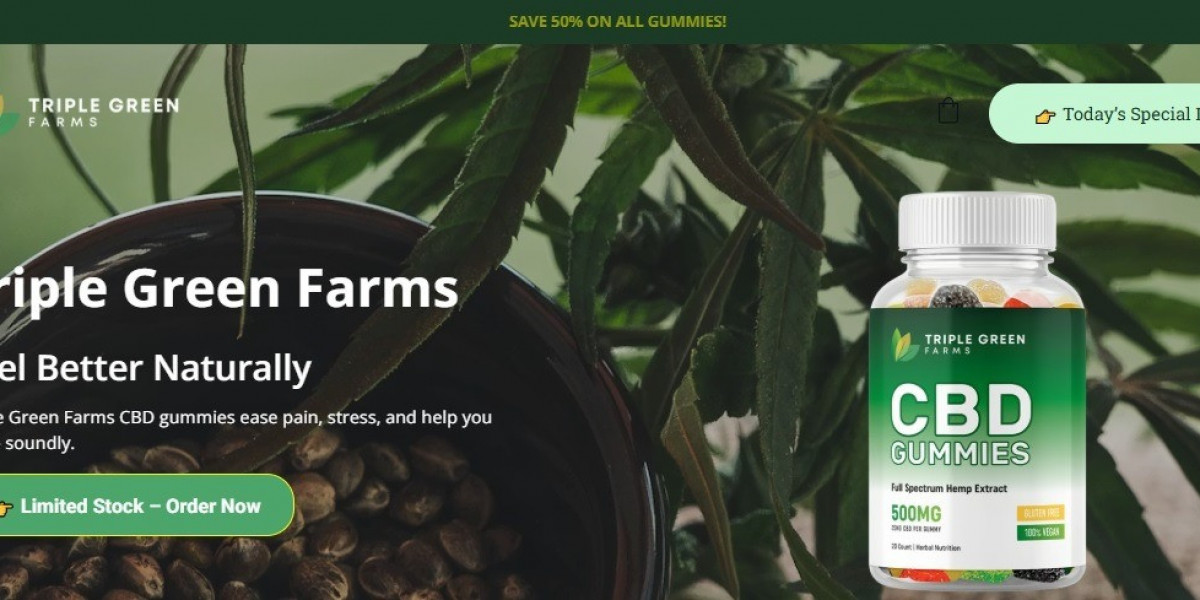 Triple Green Farms CBD Gummies USA Review – Best Solution For Anxiety And Stress: Purchase Now In 2026