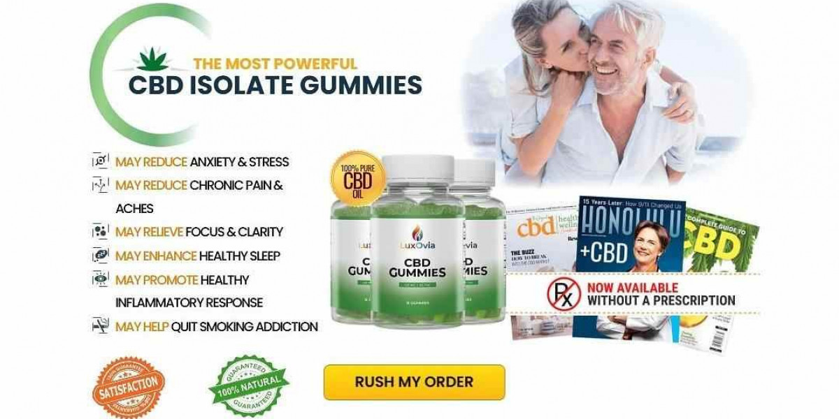 LuxOvia CBD Gummies: Comprehensive Overview of Ingredients, Benefits, and How It Works