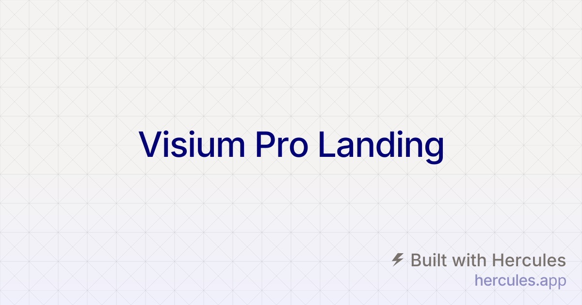 Visium Pro™ Reviews – Vision Support Supplement | Eye Strain Relief & Blue Light Protection